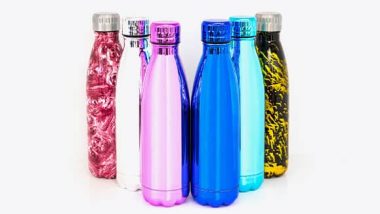 custom water bottle coating